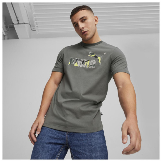 Puma Ανδρική κοντομάνικη μπλούζα Essentials+ Camo Graphic Tee